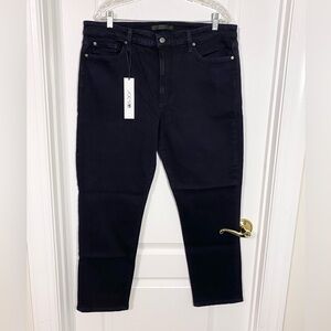 Joe’s Jeans The Milla High Rise Straight Ankle Jeans Black 34 / 18